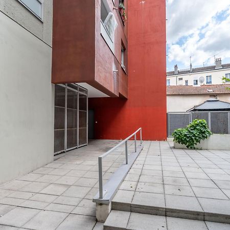 Superbe Appartement 1Min Metro7 Rez-De-Chaussee Aubervilliers Eksteriør bilde